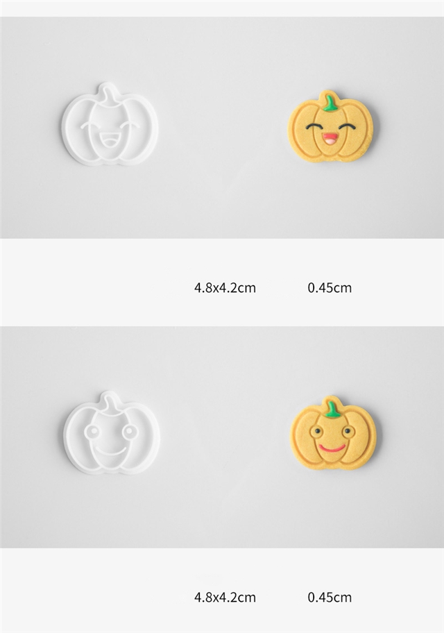plastic halloween cookie mould