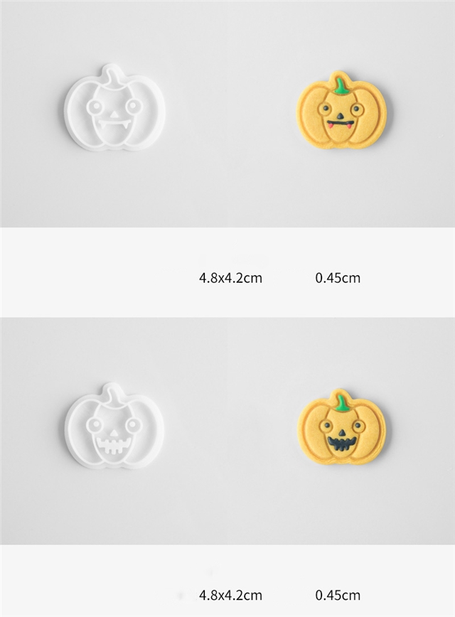 plastic halloween cookie mould