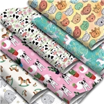 cartoon animal Synthetic Leather