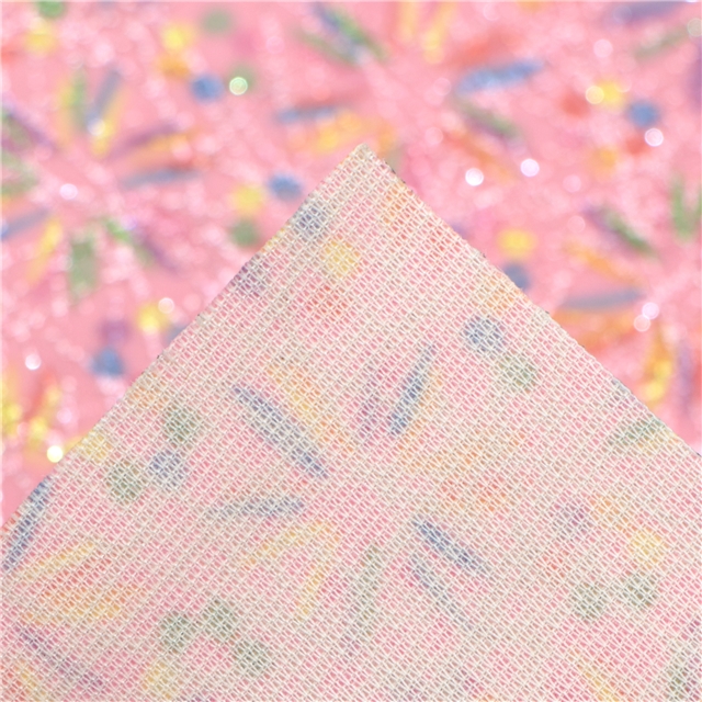 velvet glitter synthetic leather