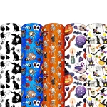 halloween synthetic leather