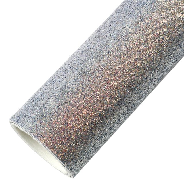 synthetic leather bump texture stripe fine glitter faux leather 20*33cm(7.9*13