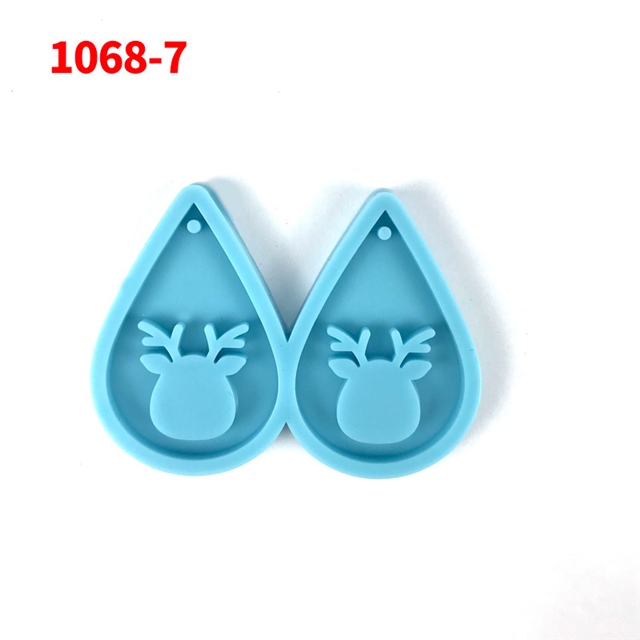 silicone earring series silicone mold deer 1