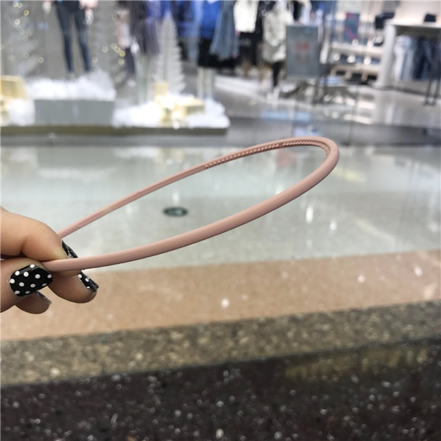 plastic plain matte frosted narrow side children