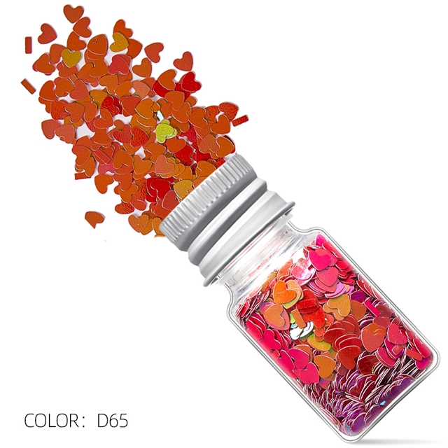 PET nail mixed sequin golden onion powder flash powder snowflake five pointed star christmas ornament