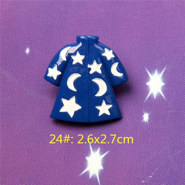 resin halloween series 3d resin accessories 24#,cloth