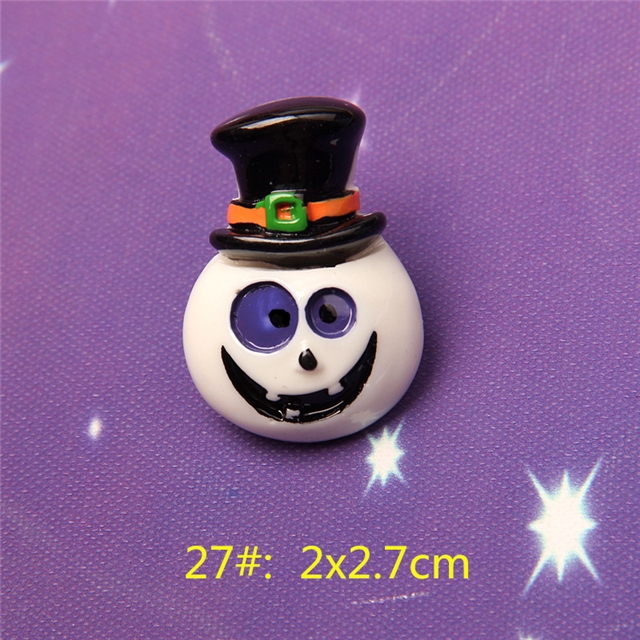 resin halloween series 3d resin accessories 27#,skeleton 1