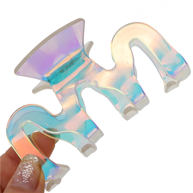 acetate sheet acetate colorful gradient claw clip