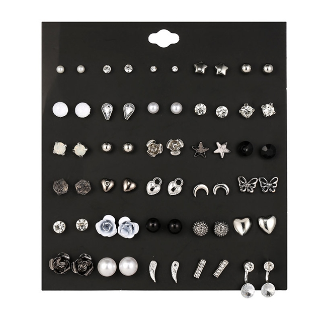 alloy alloy earrings set E0134-1
