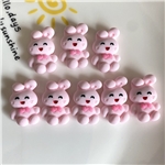 cartoon bear rabbit duck 3d resin accessories