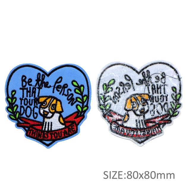 back with glue landscape embroidery cloth sticker (back with glue) 8#,80*80mm(3.1*3.1