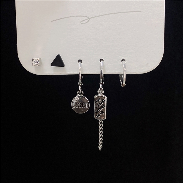 alloy ear stud set