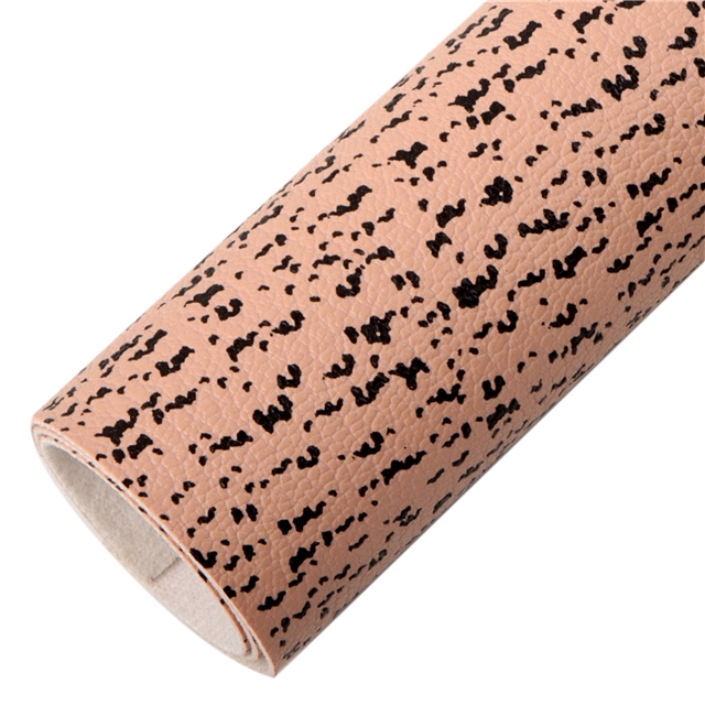 synthetic leather paint splatter camouflage Litchi synthetic leather  color map 20*33cm(7.9*13