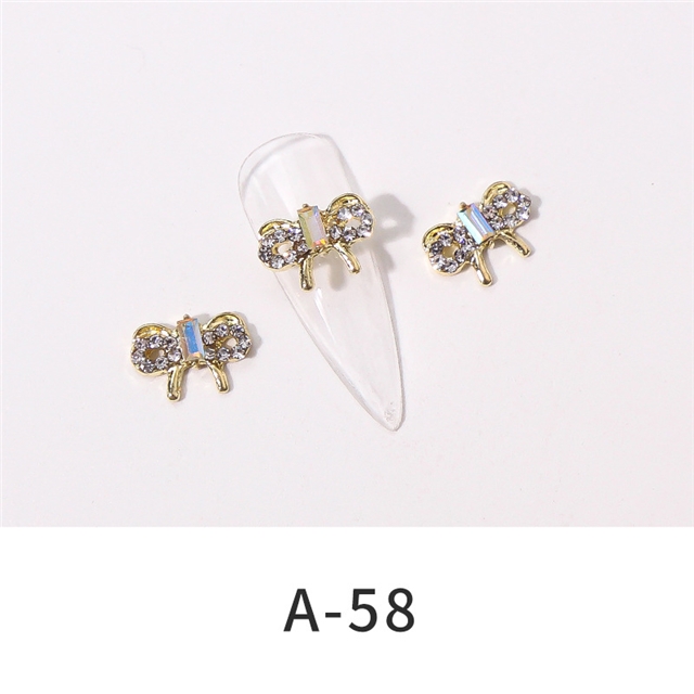 alloy bow rhinestone alloy accessories