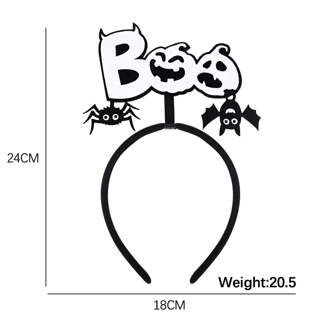 felt cloth + plastic felt halloween headband headgear decorative supplies BB款,均码