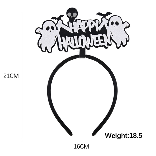felt cloth + plastic felt halloween headband headgear decorative supplies AA款,均码