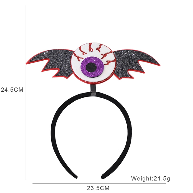 felt cloth + plastic felt halloween headband headgear decorative supplies Q款,均码