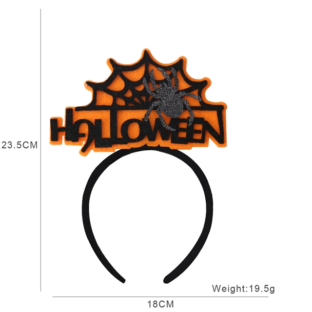 felt cloth + plastic felt halloween headband headgear decorative supplies O款,均码