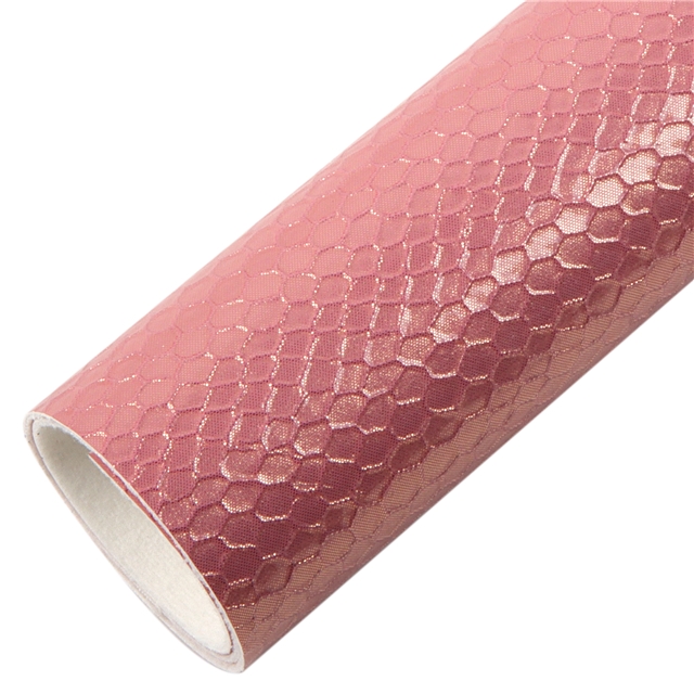 synthetic leather bump texture plain snake pattern faux leather 20*33cm(7.9*13