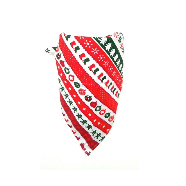 fabric christmas pet slobber towel