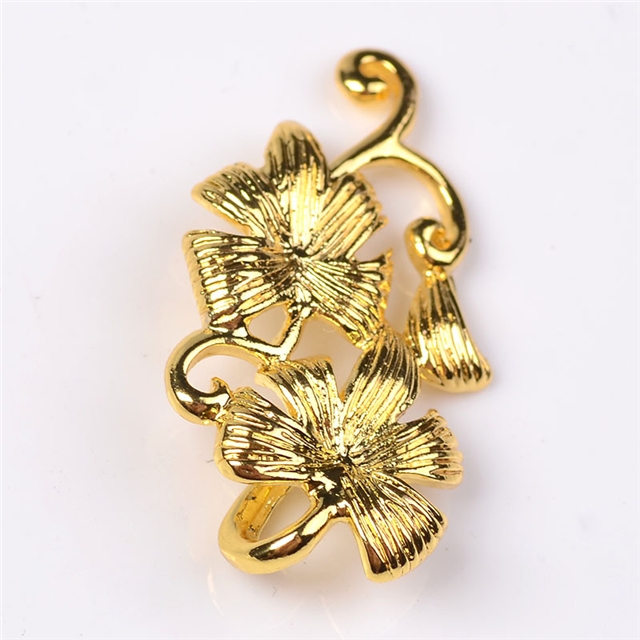 alloy leaves flowers alloy accessories