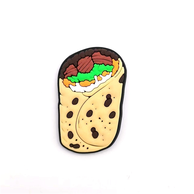 soft glue mexican style pvc soft rubber shoe buckle 11