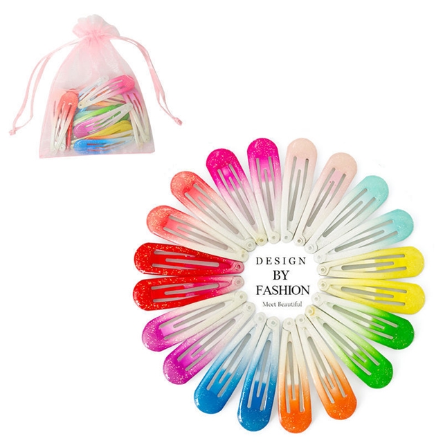 alloy candy barrette