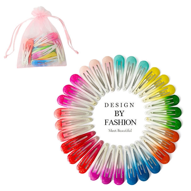 alloy candy barrette