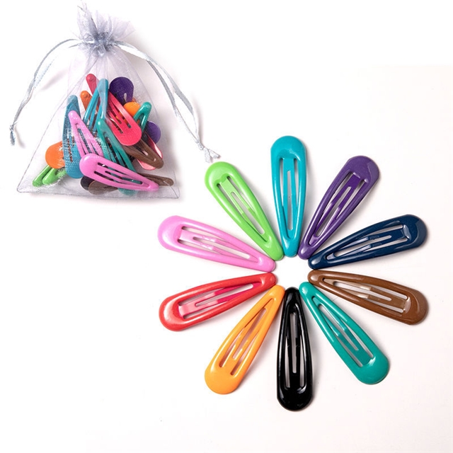 alloy candy barrette