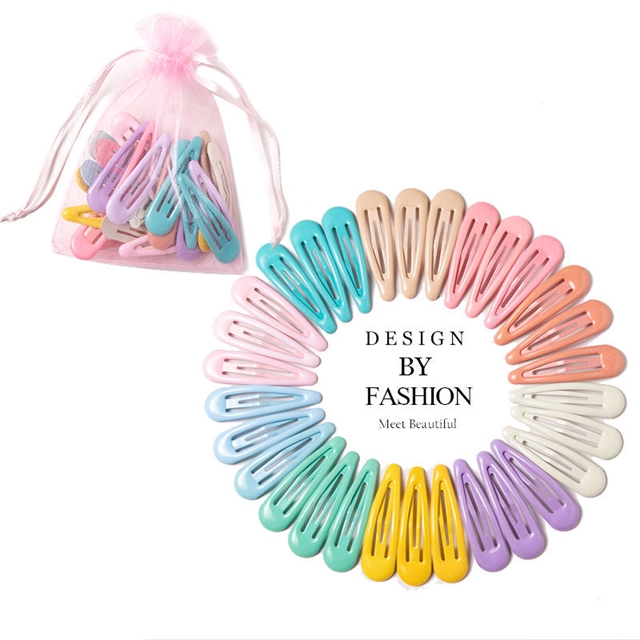 alloy candy barrette