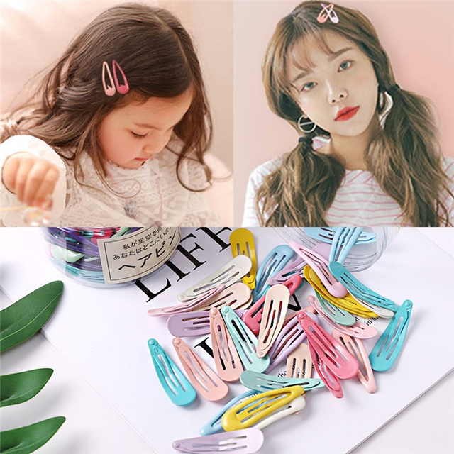 alloy candy barrette