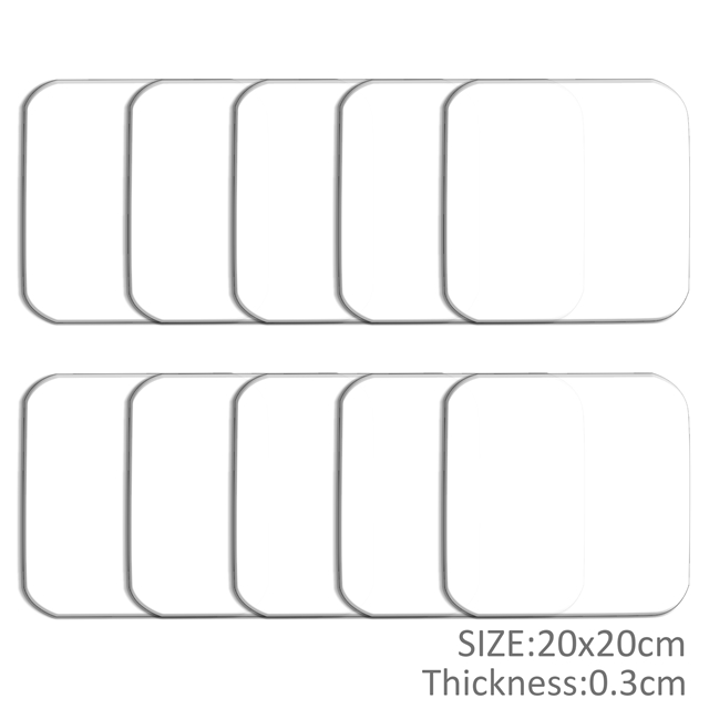 acrylic rounded square transparent acrylic sheet 20*20cm(7.9*7.9