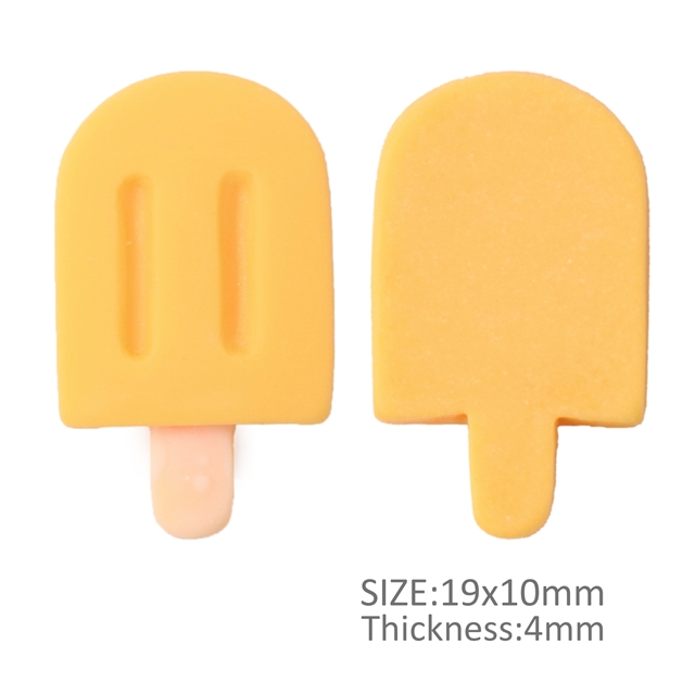resins ice cream 3D resin accessories 7# yellow