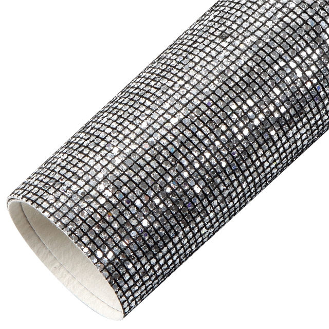 20*33cm pvc plaid glitter pvc 20*33cm(7.9*13