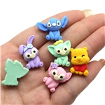 cartoon character 3d resin accessories