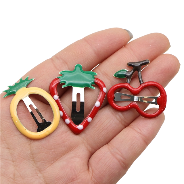 iron cartoon cute fruit bb clip