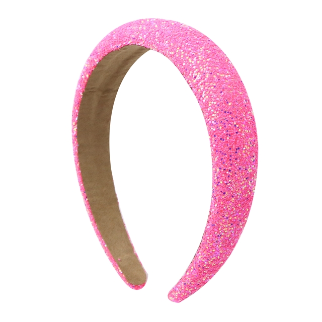 polymer clay sequin hairband