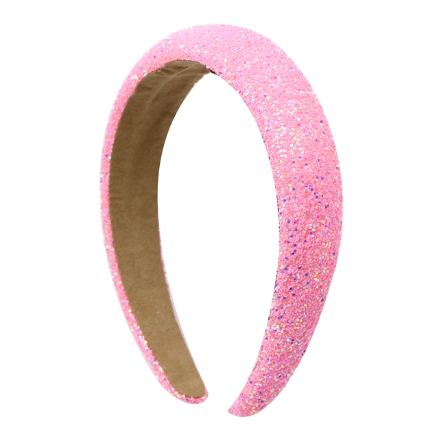 polymer clay sequin hairband
