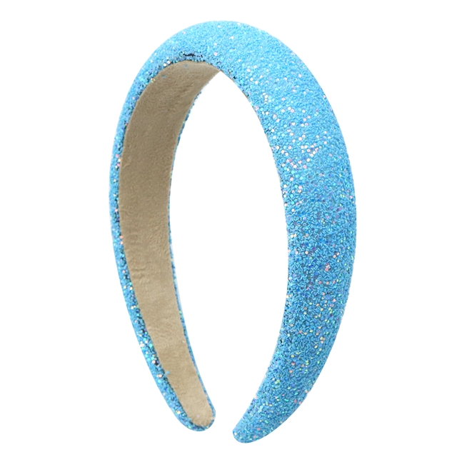 polymer clay sequin hairband