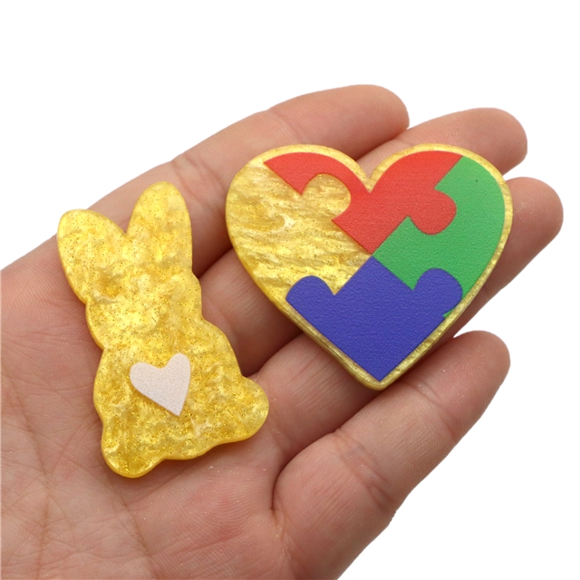 acrylic printed fine glitter acrylic