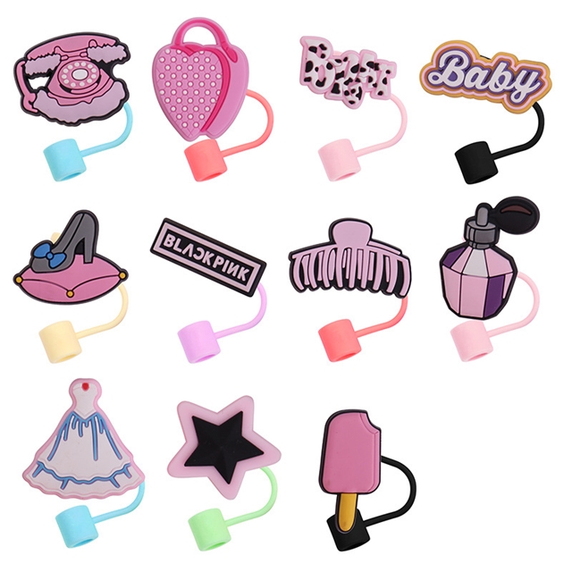 pvc skirt high heels bag series straw cap (without straw)