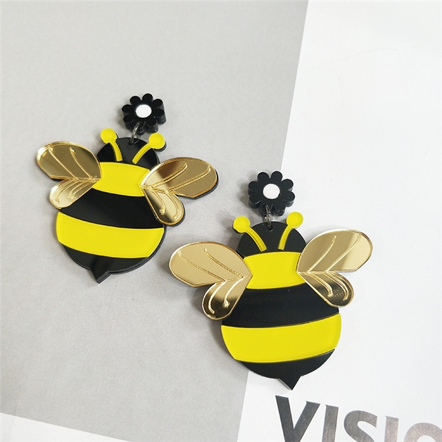 acrylic animal series acrylic earrings