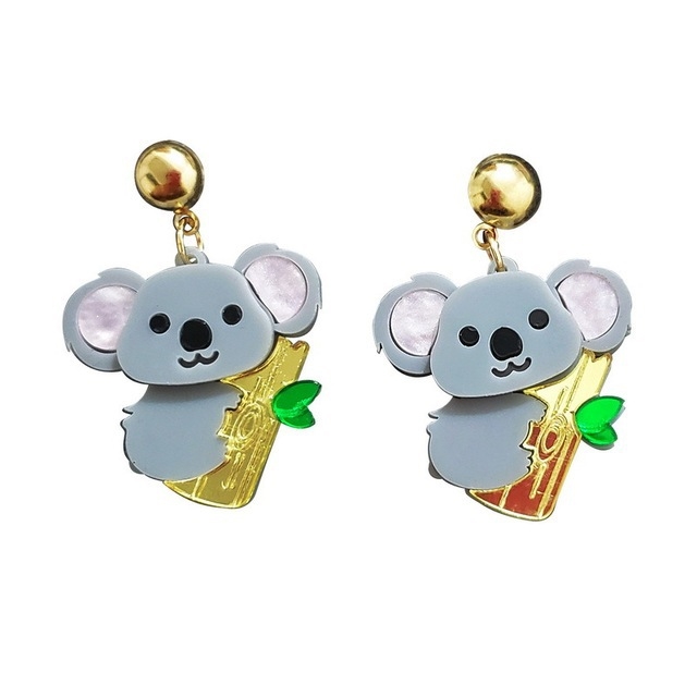 acrylic animal series acrylic earrings
