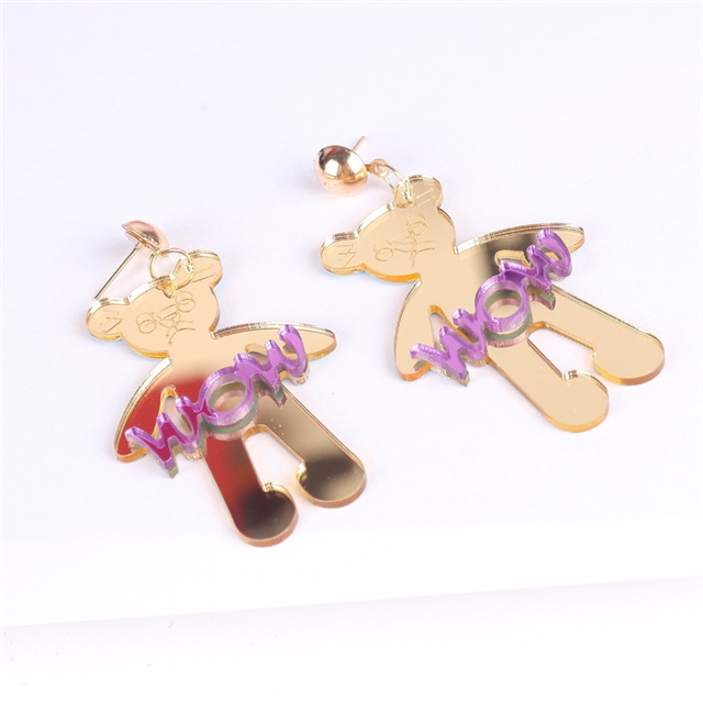 acrylic animal series acrylic earrings