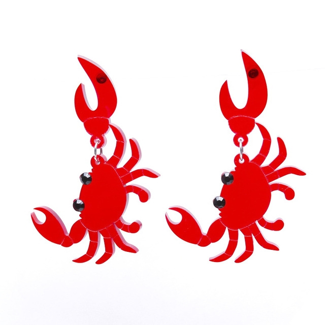 acrylic animal series acrylic earrings