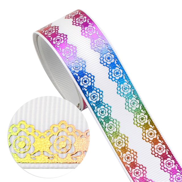 1" 25mm colorful grosgrain 25mm(1