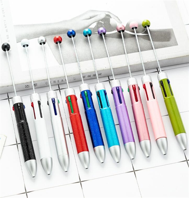 four-color beadable pen