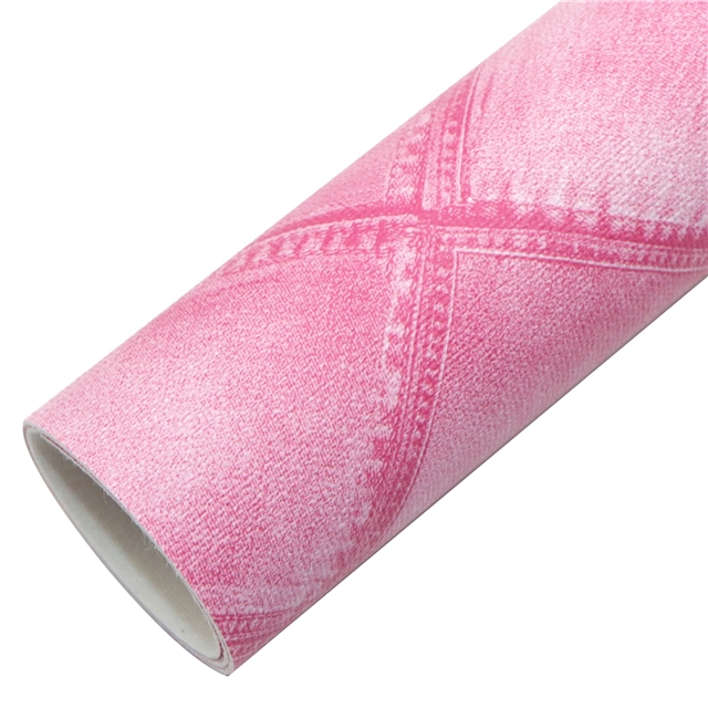 人造皮革 plain denim pattern plaid synthetic leather flake 20*33cm(7.9*13