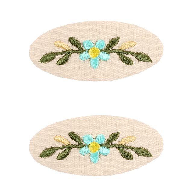 embroidered hairpin