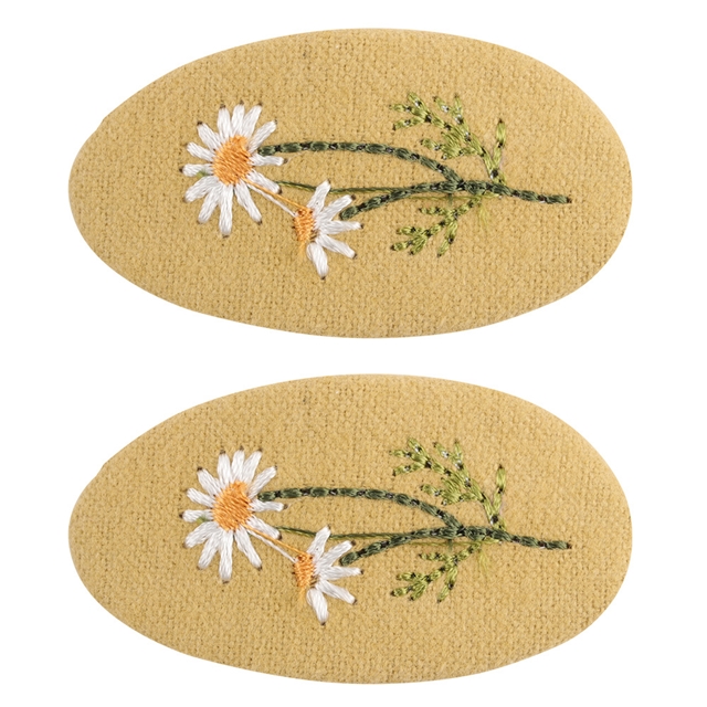 embroidered hairpin